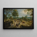 Escarmouche - Sebastian Vrancx — framed artwork on a wall