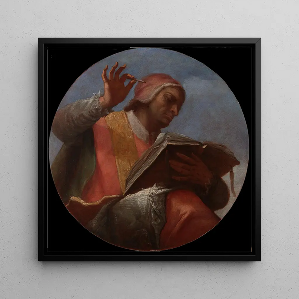Saint Gregory the Great - Sebastiano Ricci — framed artwork on a wall