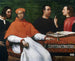Cardinal Bandinello Sauli, his secretary, and two geographers - Sebastiano del Piombo — artwork view