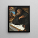 La vision de saint Antoine abbé - Sebastiano del Piombo — framed artwork on a wall