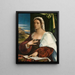 Vittoria Colonna - Sebastiano del Piombo — framed artwork on a wall