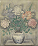 Still life with roses in a Delft jar - Sei Koyanagi — artwork view