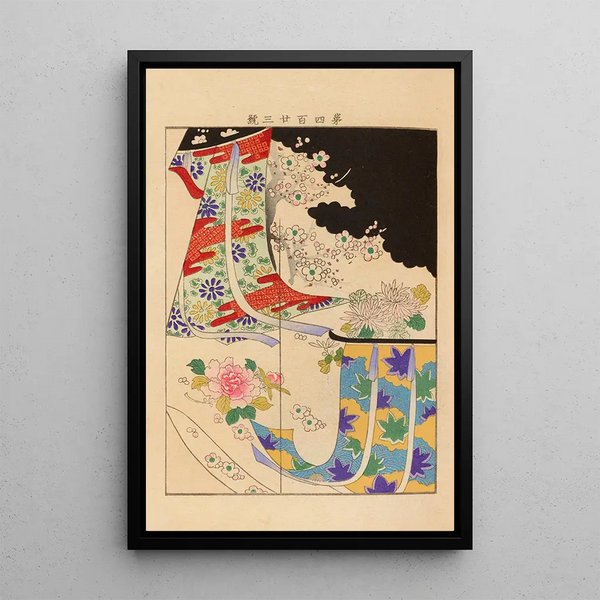 Yachigusa v 15 Pl03 - Seiko Ueno — framed artwork on a wall
