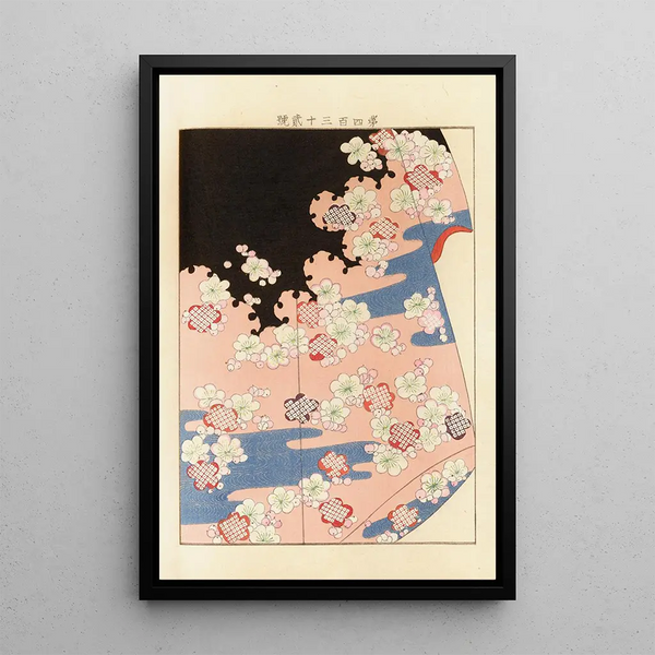 Yachigusa v 15 Pl12 - Seiko Ueno — framed artwork on a wall