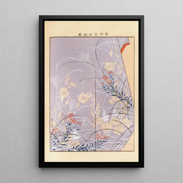 Yachigusa v 15 Pl20 - Seiko Ueno — framed artwork on a wall