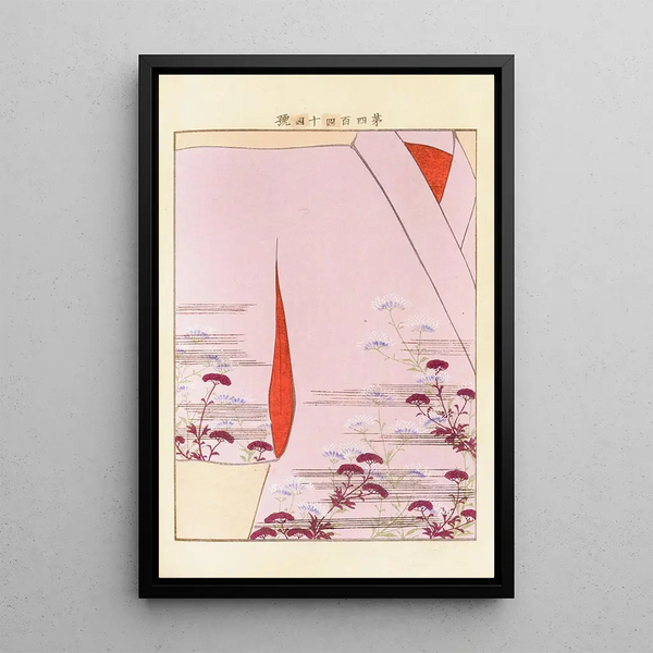 Yachigusa v 15 Pl24 - Seiko Ueno — framed artwork on a wall