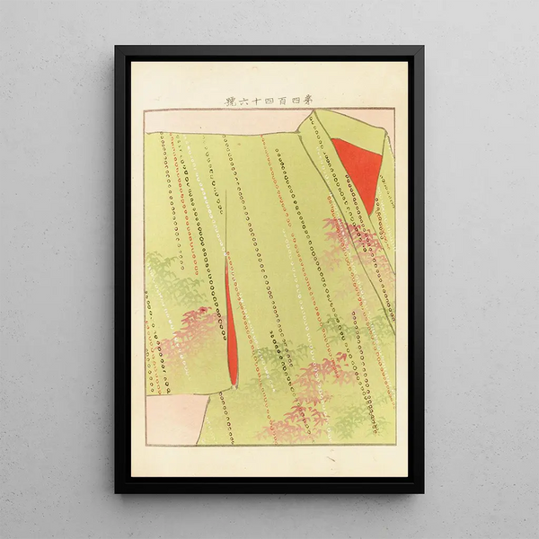 Yachigusa v 15 Pl26 - Seiko Ueno — framed artwork on a wall