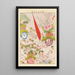 Yachigusa v 15 Pl30 - Seiko Ueno — framed artwork on a wall