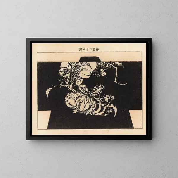 Yachigusa v 6 Pl 15 - Seiko Ueno — framed artwork on a wall