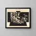 Yachigusa v 6 Pl 25 - Seiko Ueno — framed artwork on a wall