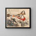 Battle of Kawanakajima 1654, Tashihchiao Battle, Russo-Japanese War 1904 - Seishi — framed artwork on a wall