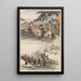 Battle of Shizugatake Pass Civil War 1583 Battle of Teilissu Russo-Japanese War 1904 - Seishi — framed artwork on a wall
