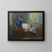 The House of Cards - Semen Markovich Prokhorov — framed artwork on a wall