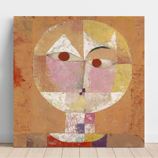 Reproduction of the painting Senecio (Soon to be Aged) - Paul Klee