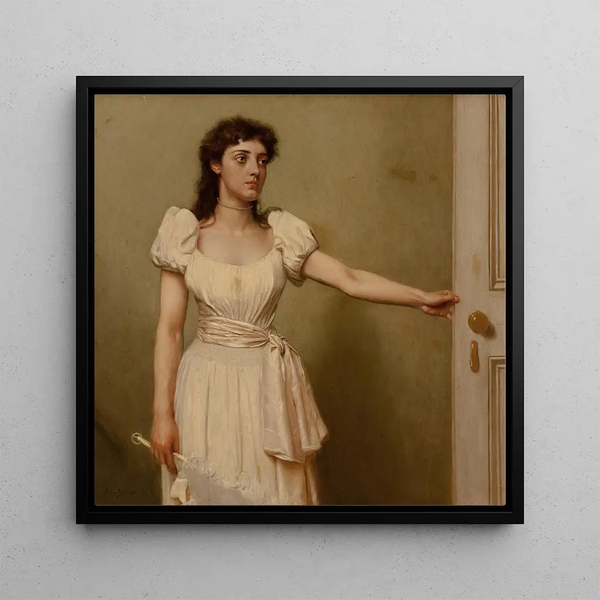 Separated - John George Brown — framed artwork on a wall