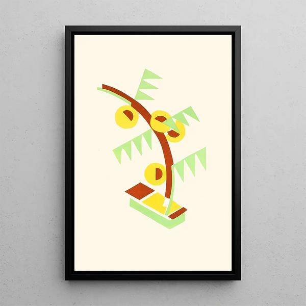 Flowers Text and Twenty-Six Color Plates Part 10 - Serge Gladky — framed artwork on a wall