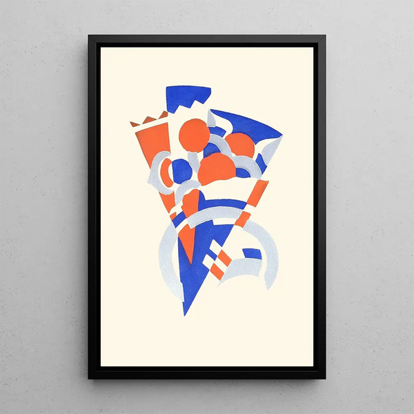 Flowers Text and Twenty-Six Color Plates Part 14 - Serge Gladky — framed artwork on a wall