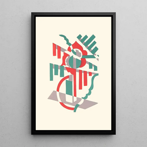 Flowers Text and Twenty-Six Color Plates Pl 19 - Serge Gladky — framed artwork on a wall