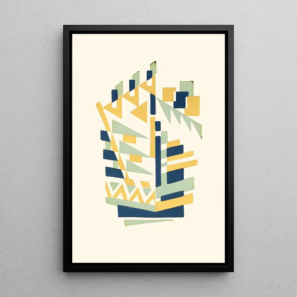 Flowers Text and Twenty-Six Color Plates Pl 25 - Serge Gladky — framed artwork on a wall