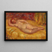 Nude reclining - Sergey Mako — framed artwork on a wall