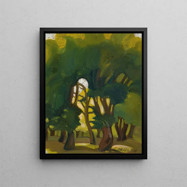 Landscape - Sergey Yurievich Sudeikin — framed artwork on a wall