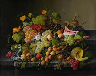 Fruitful Fruits - Severin Roesen — artwork view