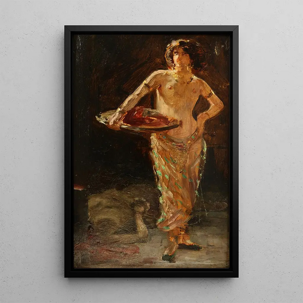 Salomé - Severo Rodríguez Etchart — framed artwork on a wall