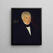 Portrait of Mr. William W. Welch - Sheldon Peck — framed artwork on a wall