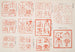 Variety of stamps 1 - Shigeo Inoue — artwork view
