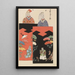 Unai no tomo Pl 005 - Shimizu Seifu — framed artwork on a wall