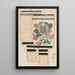 Unai no tomo Pl 021 - Shimizu Seifu — framed artwork on a wall