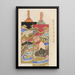 Unai no tomo Pl 142 - Shimizu Seifu — framed artwork on a wall