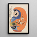 Unai no tomo Pl 164 - Shimizu Seifu — framed artwork on a wall