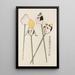 Unai no tomo Pl 172 - Shimizu Seifu — framed artwork on a wall