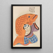 Unai no tomo Pl 176 - Shimizu Seifu — framed artwork on a wall