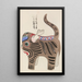 Unai no tomo Pl 180 - Shimizu Seifu — framed artwork on a wall