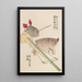 Unai no tomo Pl 191 - Shimizu Seifu — framed artwork on a wall