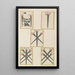Unai no tomo Pl 204 - Shimizu Seifu — framed artwork on a wall