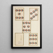Unai no tomo Pl 207 - Shimizu Seifu — framed artwork on a wall