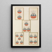 Unai no tomo Pl 208 - Shimizu Seifu — framed artwork on a wall