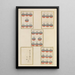 Unai no tomo Pl 209 - Shimizu Seifu — framed artwork on a wall