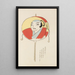 Unai no tomo Pl 214 - Shimizu Seifu — framed artwork on a wall