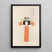 Unai no tomo Pl 216 - Shimizu Seifu — framed artwork on a wall