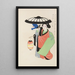 Unai no tomo Pl 220 - Shimizu Seifu — framed artwork on a wall