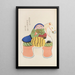Unai no tomo Pl 223 - Shimizu Seifu — framed artwork on a wall