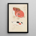 Unai no tomo Pl 226 - Shimizu Seifu — framed artwork on a wall