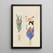 Unai no tomo Pl 232 - Shimizu Seifu — framed artwork on a wall