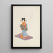 Unai no tomo Pl 238 - Shimizu Seifu — framed artwork on a wall