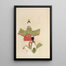 Unai no tomo Pl 240 - Shimizu Seifu — framed artwork on a wall
