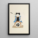 Unai no tomo Pl 242 - Shimizu Seifu — framed artwork on a wall
